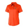 Thumb image of Women's Cutter & Buck Textured Stretch Polo