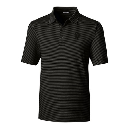 IC Bus Mens Cutter & Buck Striped Polo