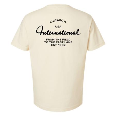 International Short Sleeve Tee Natural